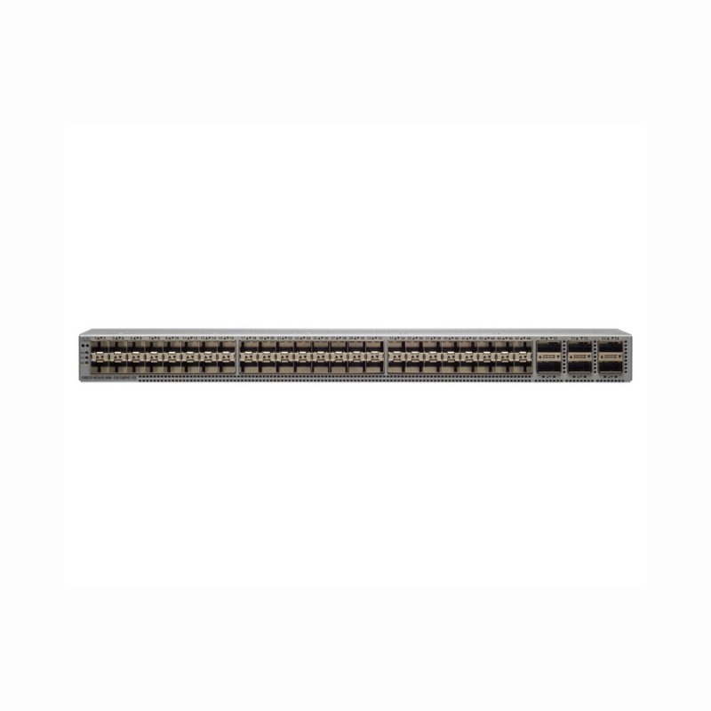 Cisco N9KC93180YCEX, Nexus 9300 with 48p 10/25G SFP+ and 6p 100G QSFP28 including Enterprise