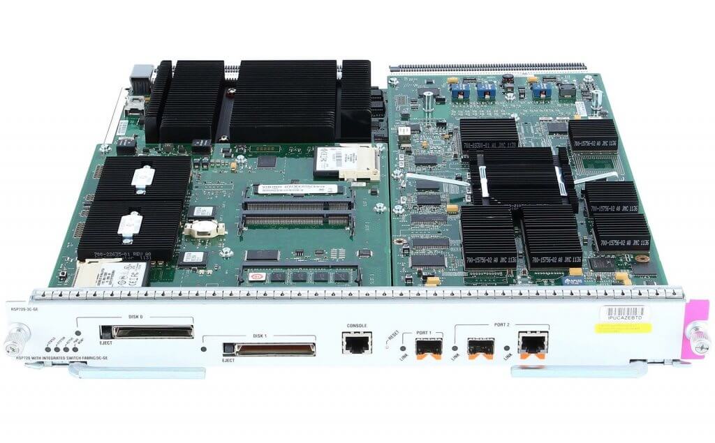 Cisco RSP720-3C-10GE, Cisco 7600 Route Switch Processor 720Gbps fabric, PFC3C, 10G