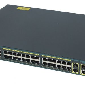 Cisco WS-C2960G-48TC-L, Cisco Catalyst switch 2960 48 Port 10/100/1000, 4 T/SFP LAN Base Image