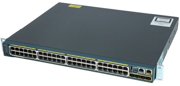 Cisco WS-C2960S-48LPS-L, Catalyst 2960-X 48 GigE PoE 370W, 4 x 1G SFP, LAN Base