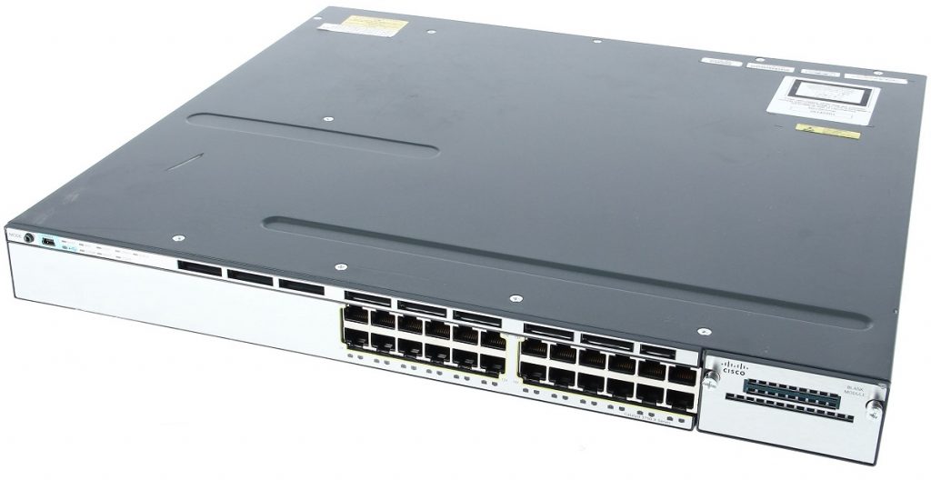 Cisco WS-C3750X-24P-L, Catalyst 3750X 24 Port PoE LAN Base
