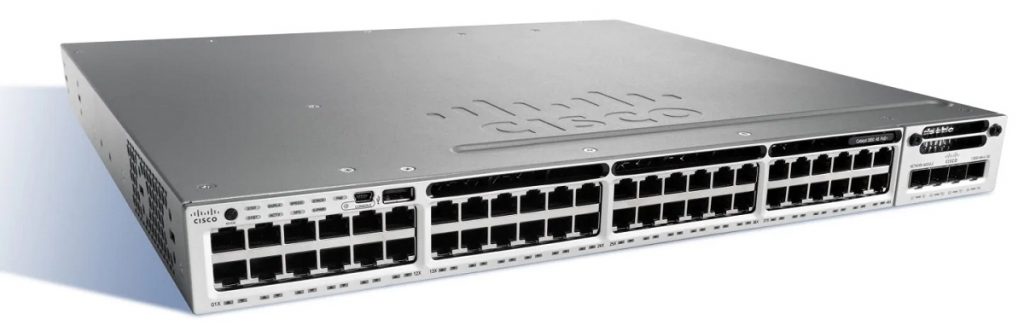 Cisco WS-C3850-48P-L, Cisco Catalyst 3850 48 Port PoE LAN Base