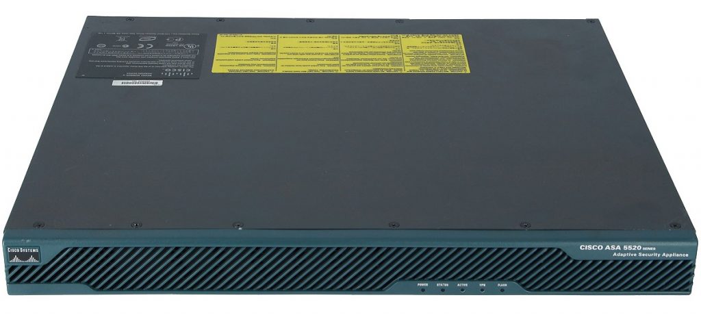 Cisco ASA5520-BUN-K9, ASA 5520 Appliance with SW, HA, 4GE+1FE, 3DES/AES