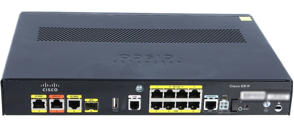 Cisco C891F-K9, Cisco 890 Series Integrated Services Routers 