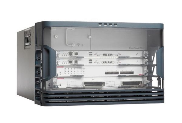 Cisco N7K-C7004-S2-R, Nexus 7004 Bundle (Chassis,2xSUP2),No Power Supplies