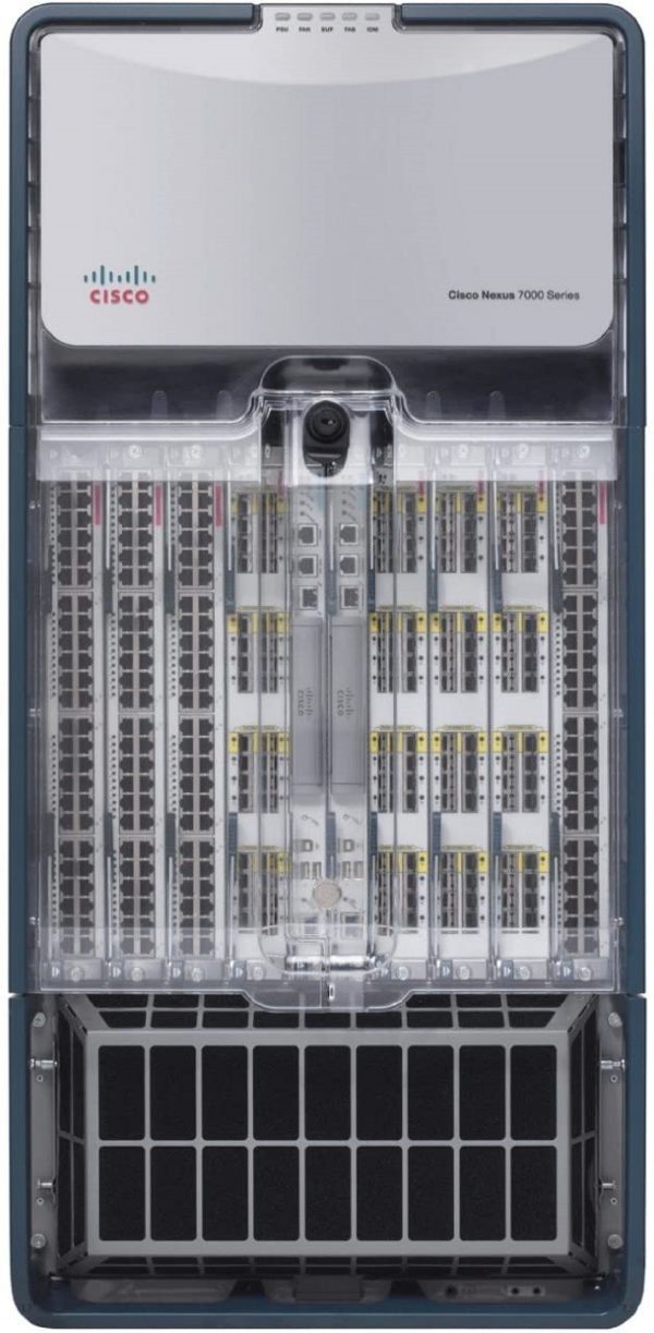 Cisco N7K-C7010-BUN-R, Nexus 7010 Bundle (Chassis,(2)SUP1,(3)FAB1,(3)AC-6KW PSU)
