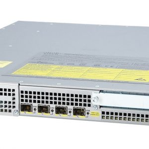 Cisco ASR1001, Cisco ASR1001 System,Crypto, 4 built-in GE, Dual P/S