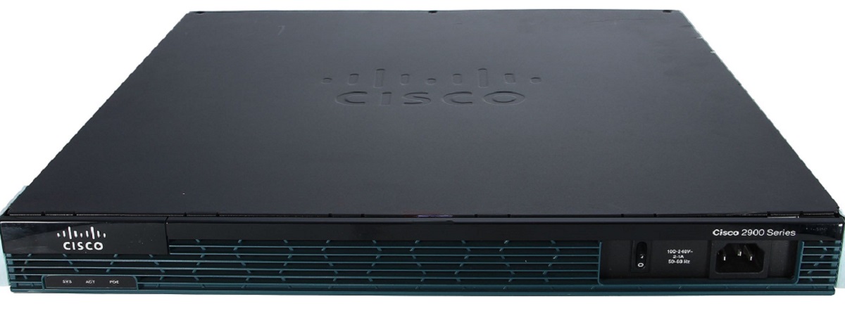 Cisco CISCO 2901-SEC/K9 Integrated Services Router Comprensivo Di 2 Schede BRI e PVDM 