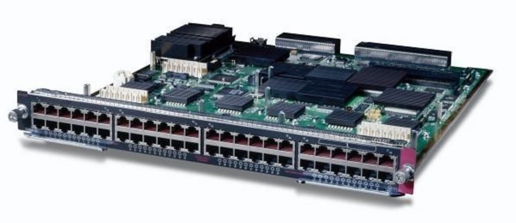 Cisco WS-X6724-SFP, Catalyst 6500 24-port GigE Mod: fabric-enabled (Req. SFPs)