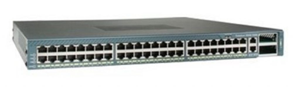 Cisco WS-C4948-10GE-E, Cat4948.ES Image48 10/100/1000+2 10GE(X2)ACPS