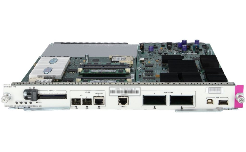 Cisco RSP720-3CXL-10GE, Cisco 7600 Route Switch Processor 720Gbps, PFC3CXL, 10G