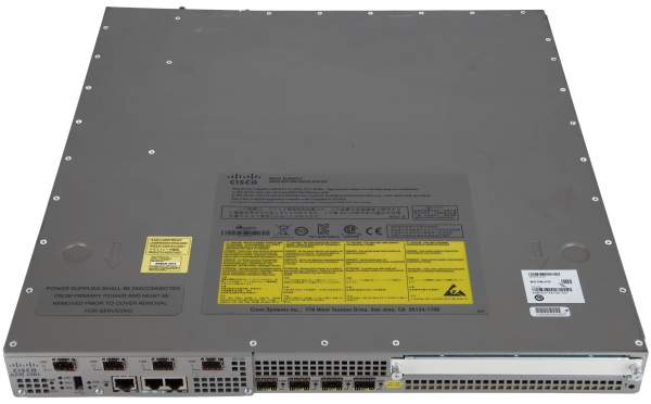 Cisco ASR1001-4X1GE, Cisco ASR1001 System,4 built-in GE,4X1GE IDC,Dual P/S