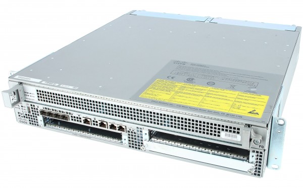 Cisco ASR1002, Cisco ASR1002 Chassis,4 built-in GE, Dual P/S,4GB DRAM.