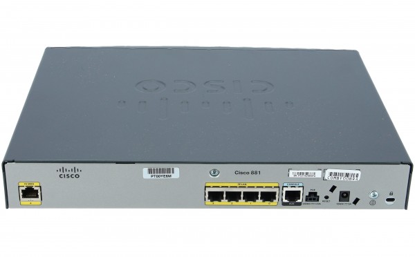 Cisco C881-CUBE-K9, C881 FE Secure Router with CUBE