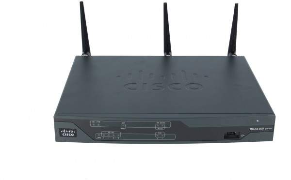 Cisco C881W-E-K9, Cisco 881 Eth Sec Router with 802.11n ETSI Compliant. 