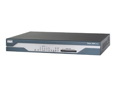 Cisco CISCO1802/K9, ADSL/ISDN Router with Firewall/IDS and IPSEC 3DES