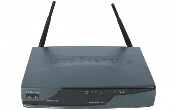 Cisco CISCO877W-G-A-K9, ADSL Security Router with wireless 802.11g FCC compliance