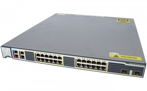 Cisco ME-3600X-24TS-M, ME3600X Ethernet Access Switch 24 10/100/1000 + 2 10GE SFP+.