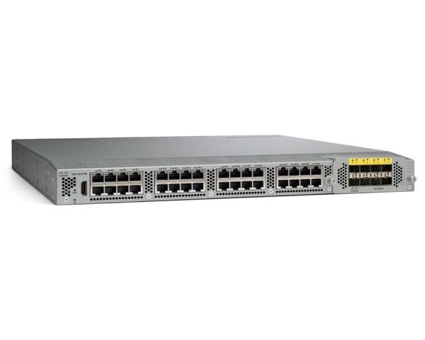 Cisco N2K-C2232TM-10GE, N2K 10GE, 2 AC PS, 1Fan (Std Air), 32x1/10GT+Uplink Module