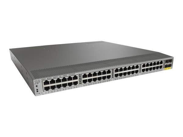Cisco N2K-C2248TP-E, N2K-C2248TP-E-1GE (48x100/1000-T+4x10GE), airflow/PS option