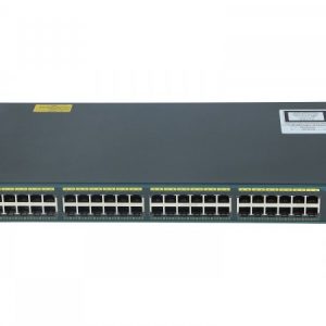 Cisco WS-C2960+48PST-L, Catalyst 2960 Plus 48 10/100 PoE + 2 1000BT +2 SFP LAN Base