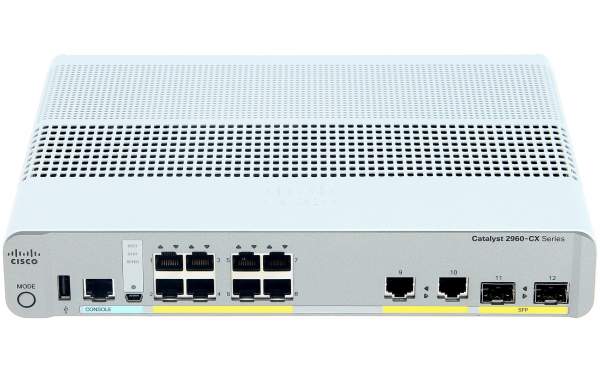 Cisco WS-C2960CX-8TC-L, Cisco Catalyst 2960-CX 8 Port Data Lan Base