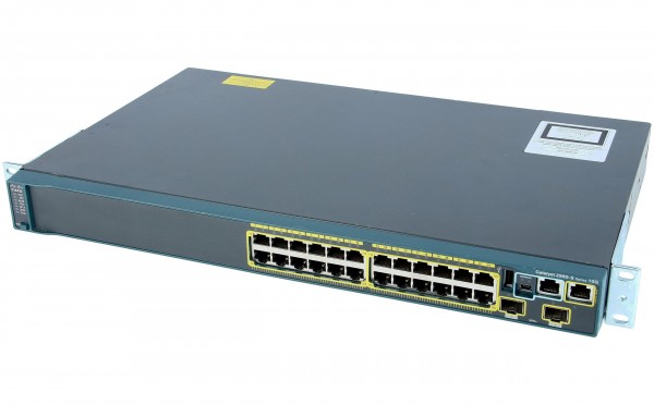 Cisco WS-C2960S-24TD-L, Catalyst 2960S 24 GigE, 2 x 10G SFP+ LAN Base