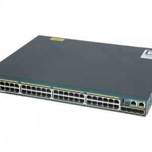 Cisco WS-C2960S-48LPD-L, Catalyst 2960S 48 GigE PoE 370W, 2 x 10G SFP+ LAN Base