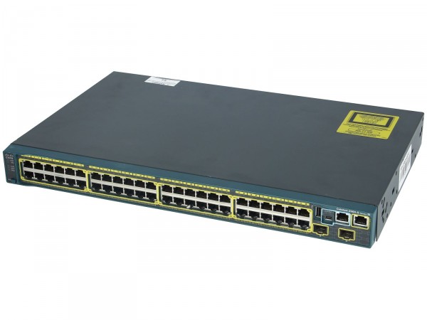Cisco WS-C2960S-48TS-S, Catalyst 2960S 48 GigE, 2 x SFP LAN Lite