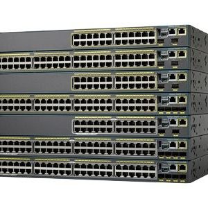 Cisco WS-C2960S-F48TS-L, Catalyst 2960-SF 48 FE, 4 x SFP, LAN Base