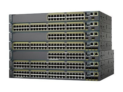 Cisco WS-C2960S-F48TS-L, Catalyst 2960-SF 48 FE, 4 x SFP, LAN Base