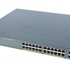 Cisco WS-C2960X-24PS-L, Catalyst 2960-X 24 GigE PoE 370W, 4 x 1G SFP, LAN Base - Linkom-PC