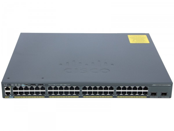 Cisco WS-C2960X-48FPD-L, Catalyst 2960-X 48 GigE PoE 740W, 2 x 10G SFP+, LAN Base