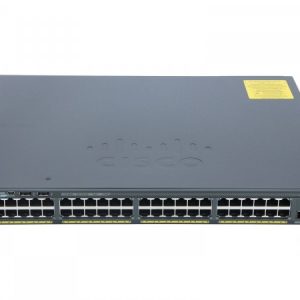 Cisco WS-C2960X-48LPS-L, Catalyst 2960-X 48 GigE PoE 370W, 4 x 1G SFP, LAN Base