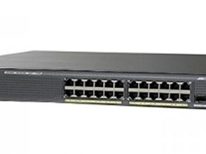 Cisco WS-C2960XR-24PD-I, Catalyst 2960-XR 24 GigE PoE 370W, 2 x 10G SFP+, IP Lite