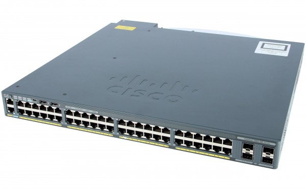 Cisco WS-C2960XR-48LPS-I, Catalyst 2960-XR 48 GigE PoE 370W, 4 x 1G SFP, IP Lite