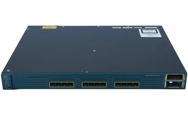 Cisco WS-C3560E-12D-S, Catalyst 3560E 12 Ten GE (X2) ports, IPB software