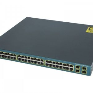 Cisco WS-C3560G-48PS-S, Catalyst 3560 48 10/100/1000T PoE + 4 SFP Standard Image