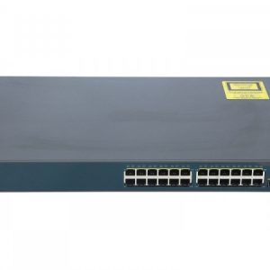 Cisco WS-C3560V2-24TS-SD, Catalyst 3560V2 24 10/100 + 2 SFP + IPB Image + DC Power
