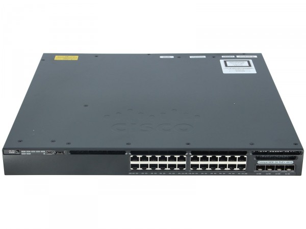 Cisco WS-C3650-24PS-S, Cisco Catalyst 3650 24 Port PoE 4x1G Uplink IP Base