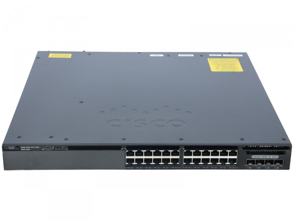 Cisco WS-C3650-24TS-L, Cisco Catalyst 3650 24 Port Data 4x1G Uplink LAN Base