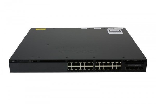 Cisco WS-C3650-24TS-S, Cisco Catalyst 3650 24 Port Data 4x1G Uplink IP Base