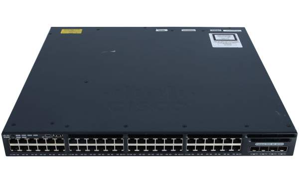 Cisco WS-C3650-48TQ-S, Cisco Catalyst 3650 48 Port Data 4x10G Uplink IP Base