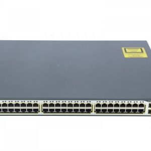 Cisco WS-C3750-48PS-E, Catalyst 3750 48 10/100 PoE + 4 SFP Enhanced Image