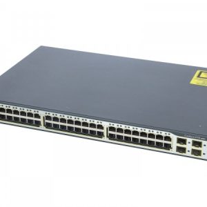 Cisco WS-C3750-48TS-S, Catalyst 3750 48 10/100 + 4 SFP Standard Multilayer Image