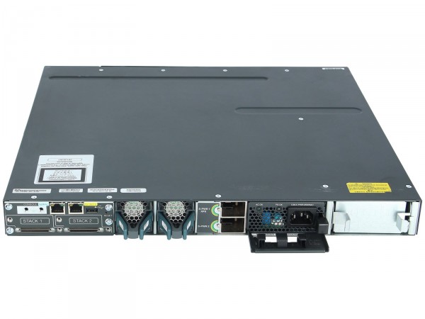 Cisco WS-C3750E-24TD-SD, Catalyst 3750E 24 10/100/1000 + 2*10GE(X2),265W DC, IPB s/w