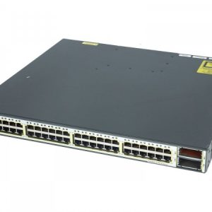 Cisco WS-C3750E-48TD-S, Catalyst 3750E 48 10/100/1000+2*10GE(X2),265W,IPB s/w