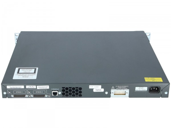 Cisco WS-C3750G-48TS-E, Catalyst 3750 48 10/100/1000T + 4 SFP Enhanced Multilayer