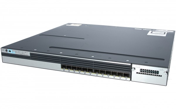 Cisco WS-C3750X-12S-E, Catalyst 3750X 12 Port GE SFP IP Services