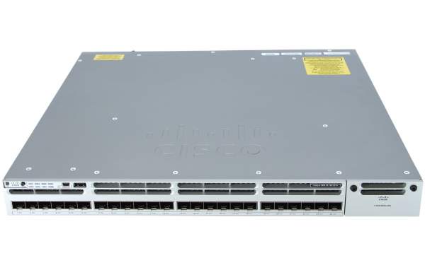 Cisco WS-C3850-24XS-S, Cisco Catalyst 3850 24 Port 10G Fiber Switch IP Base